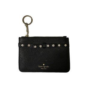 Kate Spade New York Bitsy Laurel Way Jeweled Black Wallet